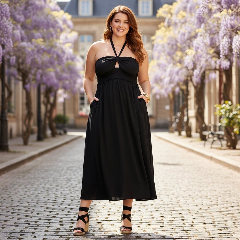 PLUS DRESS 3X